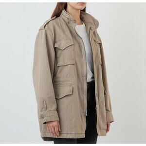 Vis A Vis Oversized Chore Utility Canvas Jacket, Sz 2 (S US)